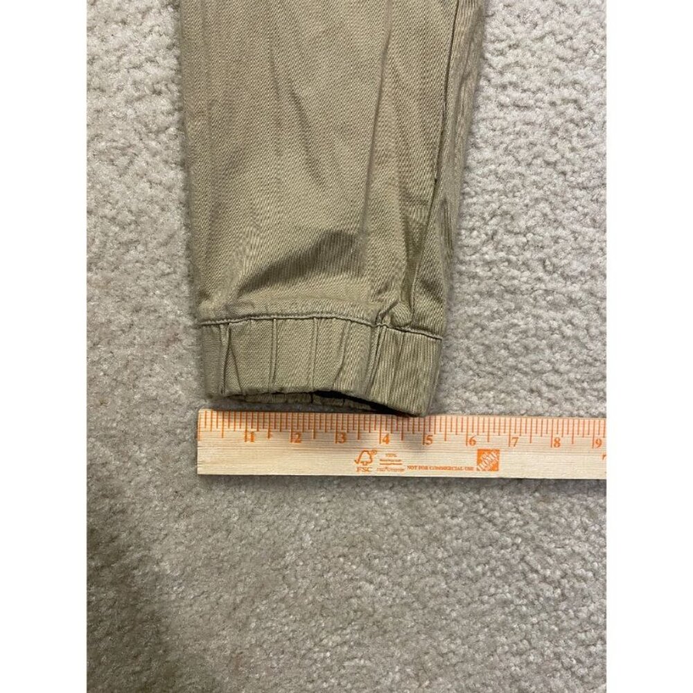 Galaxy by Harvic Khaki Cargo Jogger Pants Size M - Picture 4 of 7